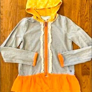 Matilda Jane Candy Carousel Zip Hoodie Tween Sz 14